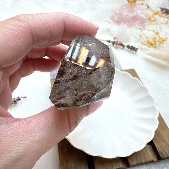 Garden Quartz Lodalite Free Form | Garden Quartz Gusher - Picture 6 of 9